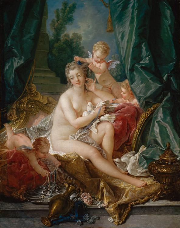 Francois Boucher The Toilette of Venus (mk08) Germany oil painting art